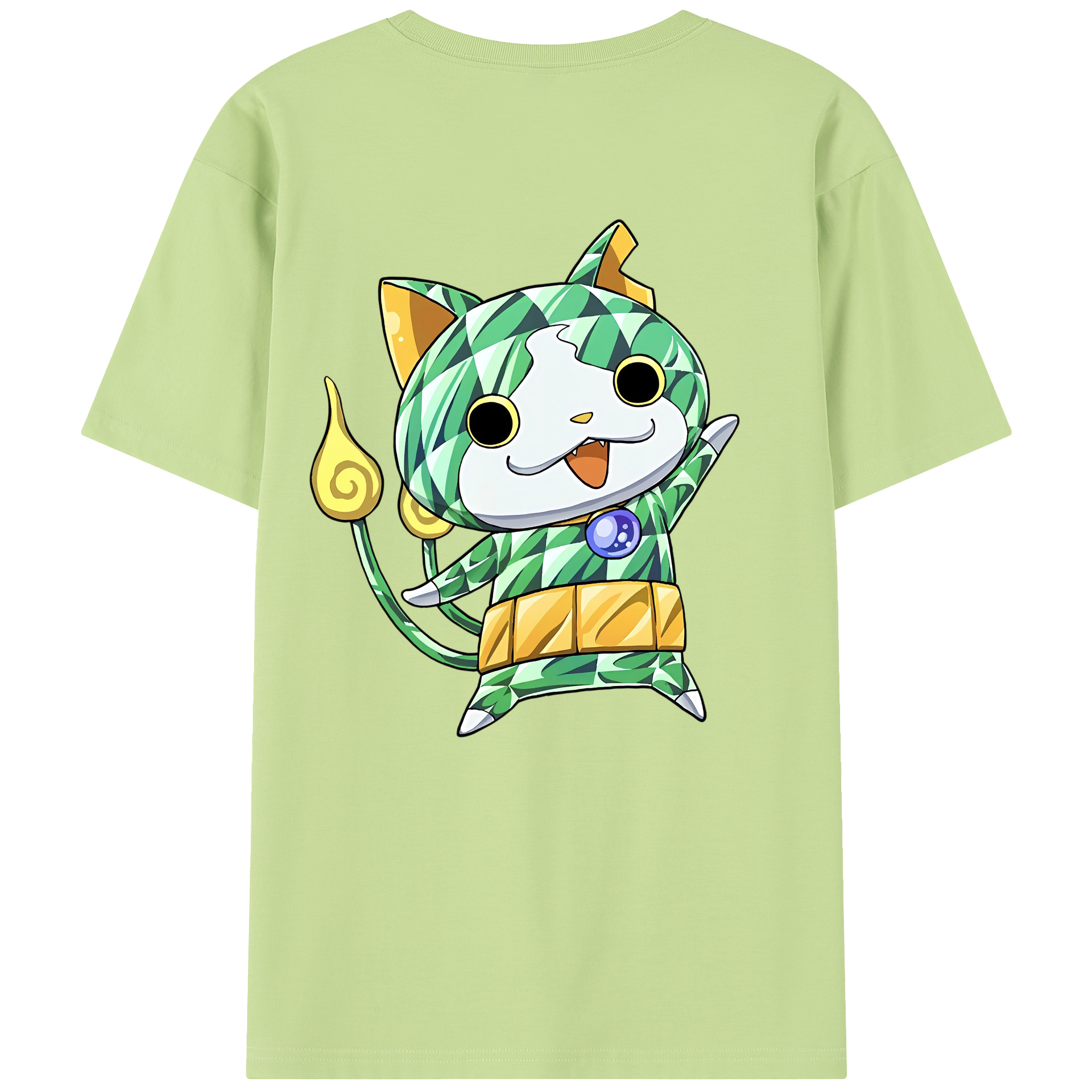 （画像用） 妖怪ウォッチ Yo-kai Watch 綿100％半袖Tシャツ（背面プリント）